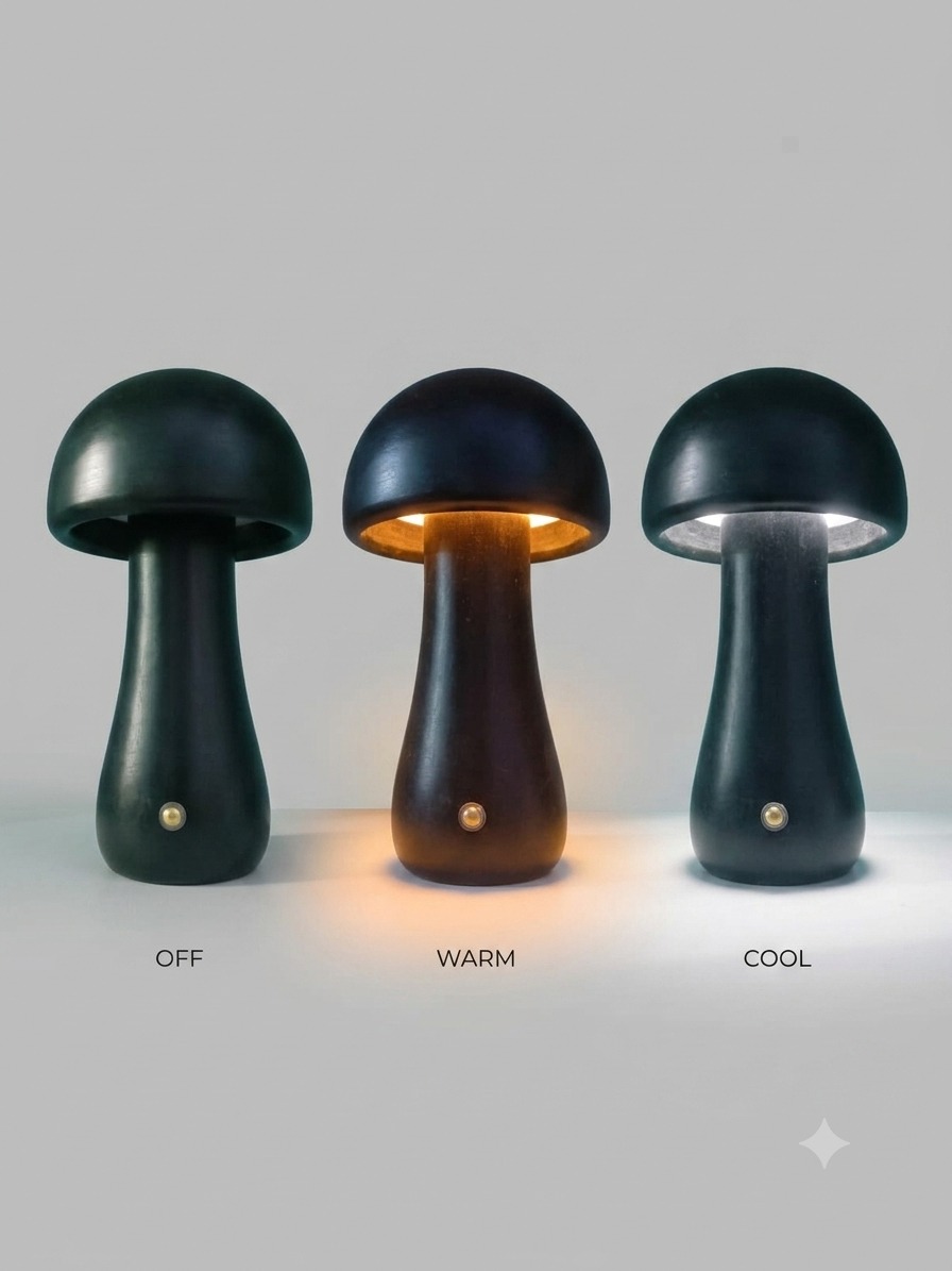 Mushroom Touch Lamp