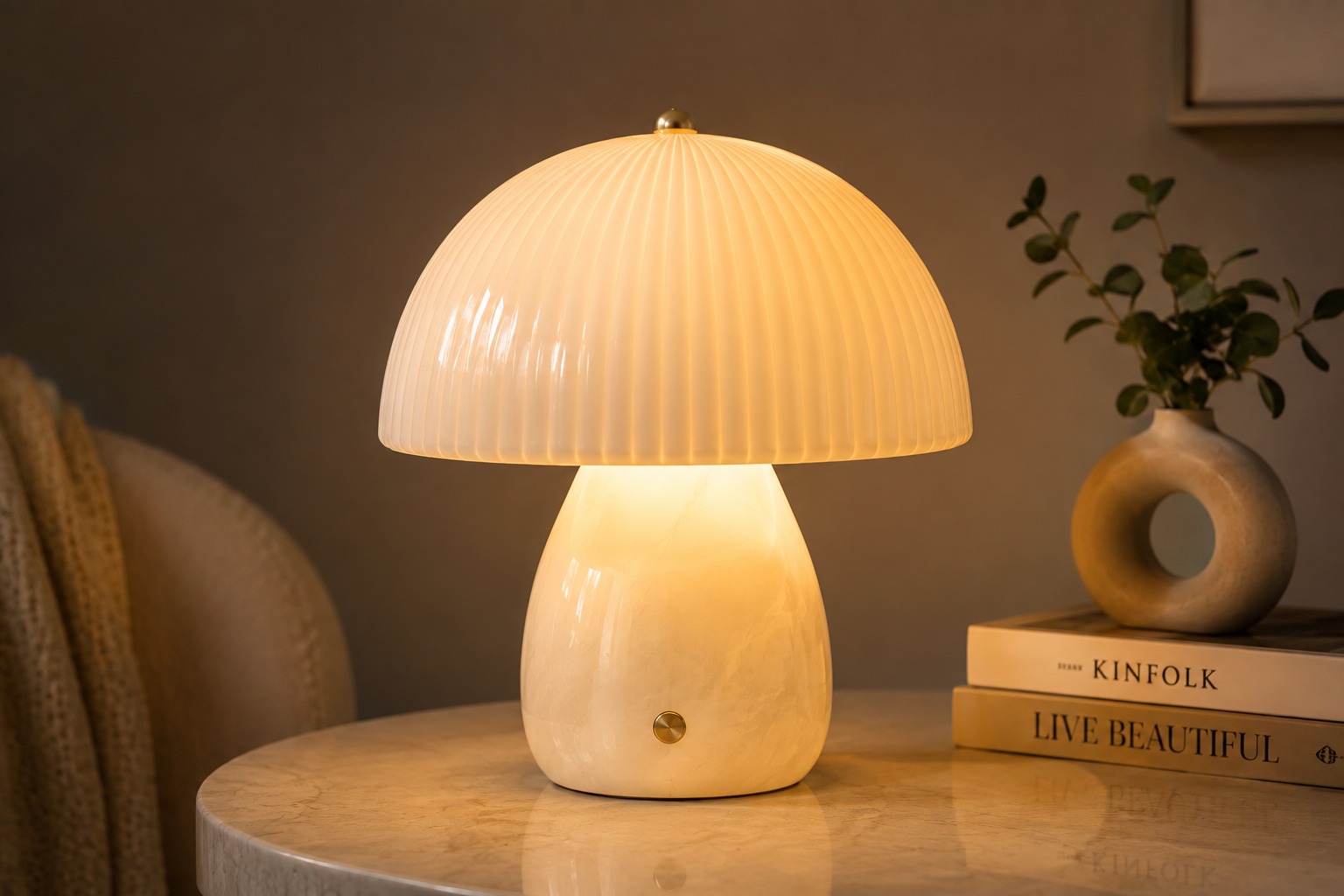 Mushroom Lamps for Terrace Nights